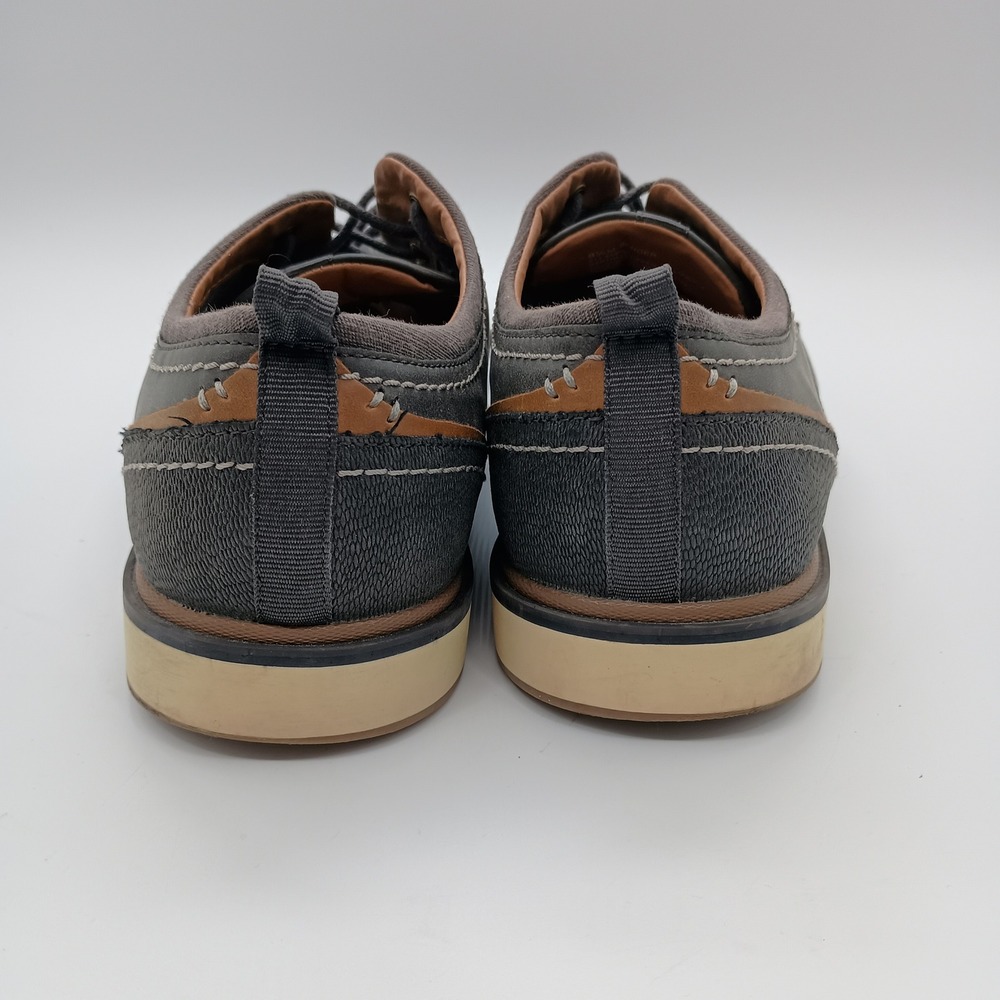 JF J. Ferrar Bender Mens Oxford‎ Shoes Gray Dress Casual Lace Up 8.5 M - Picture 5 of 9